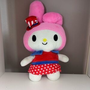 Charming Pink and Red Stuffed Animal‎